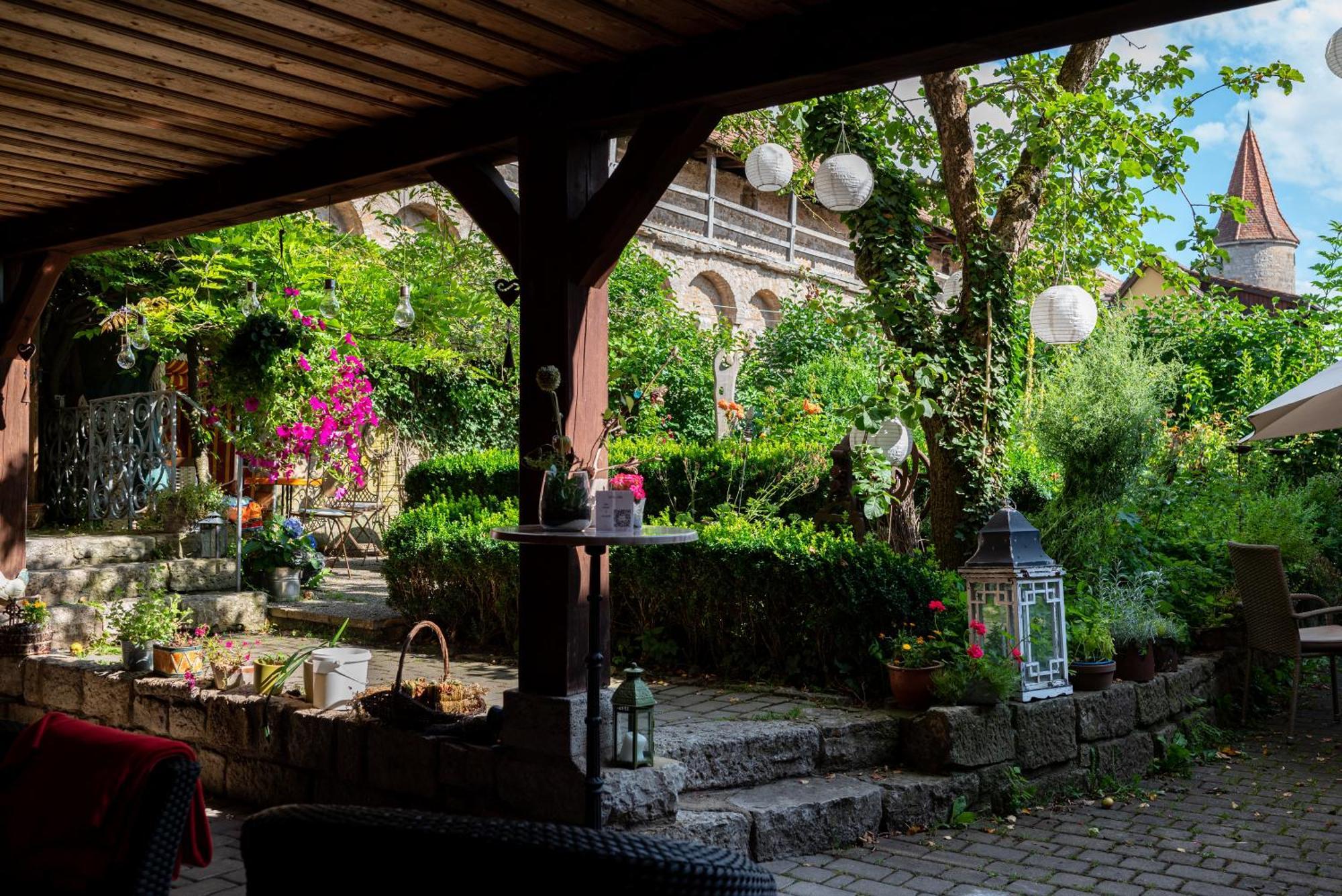 רוטנבורג אוב דר טאובר Hotel Gerberhaus מראה חיצוני תמונה