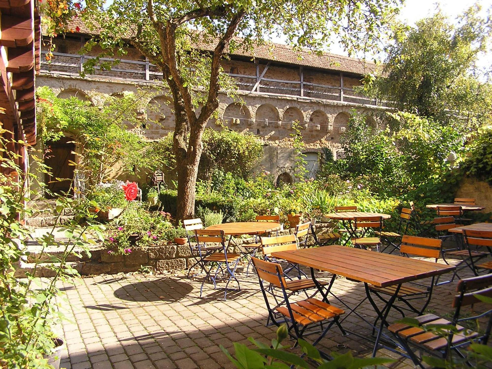 רוטנבורג אוב דר טאובר Hotel Gerberhaus מראה חיצוני תמונה